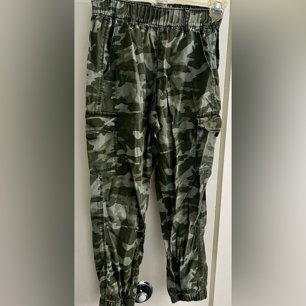 Camouflage kids pants